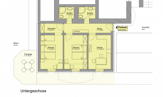 Groundplan apartment